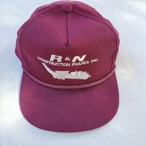 Yupoong R & N Construction Phases Mens snap back worker Trucker flat bill hat
